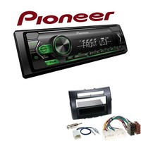 Pioneer Autoradio Android USB AUX Mit Einbauset FüR Toyota Corolla Verso Schwarz