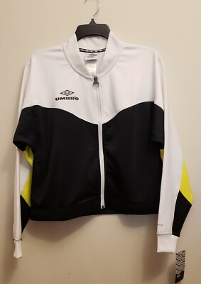 New Umbro Premier Women's Large tracks Jacket full Zip 94