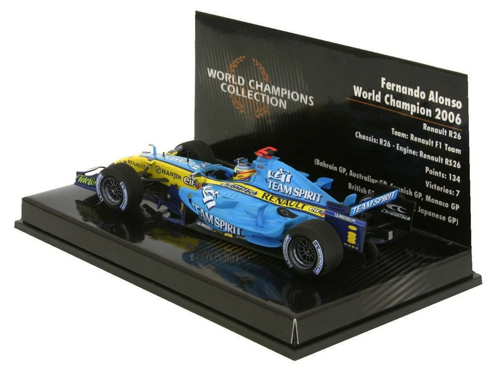 Minichamps Renault R26 2006 - Fernando Alonso F1. World Champion 1/43 Scale - Image 3 of 4