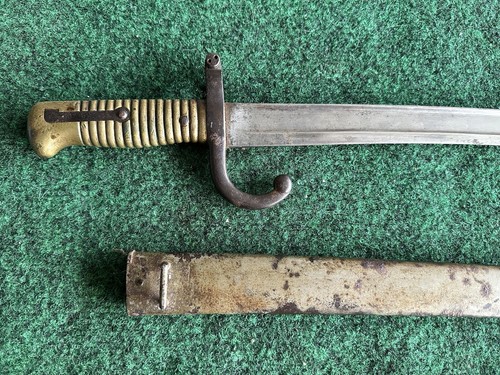 French M1866 Chassepot Bayonet WKC Solingen - Picture 2 of 20