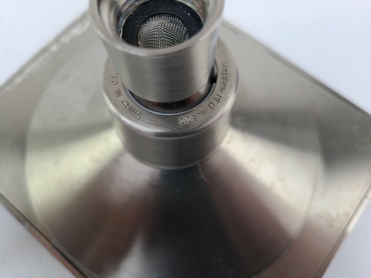 KOHLER K-14786-BN Duschkopf – Brushed Nickel, MasterClean Sprayface, 2,5 GPM, Korrosionsbeständig