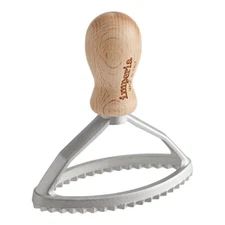 Imperia Tagliaravioli 4 1/2" x 2 1/8" Oval Ravioli Cutter Stamp