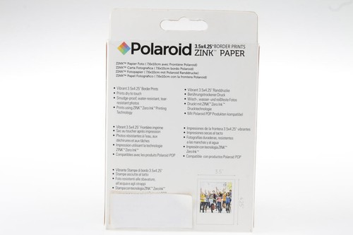 POLAROID ZINK 3,5x4,25" 20Bl. für POP - Bild 3 von 3