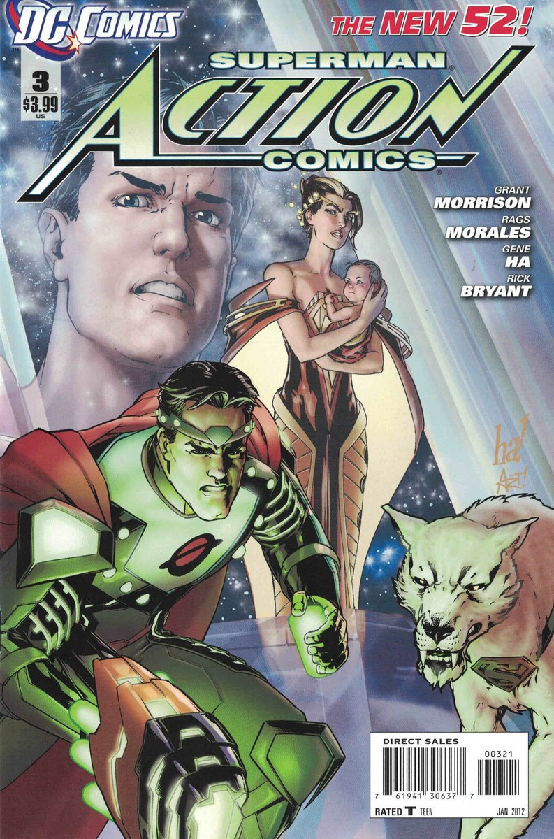 THE NEW 52 SUPERMAN ACTION COMICS #3 DC COMICS NM | eBay