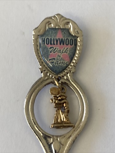 Vintage Souvenir Löffel USA Sammlerstück Hollywood Walk Of Fame - Bild 1 von 4
