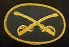 UNION CAVALRY OFFICER PATCH - Replica 3.75" x 2.5" / American Civil War Insignia