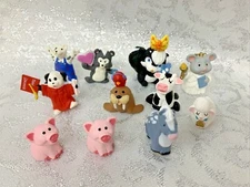 11 Merry Miniatures Hallmark 1992 Graduation 1992 & Various Animals (INV21-2508)