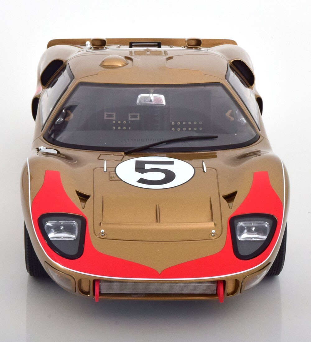 1/12 Scale FORD GT40 MK2 #5 GOLD 1966 LeMANS Model Car by CMR | eBay