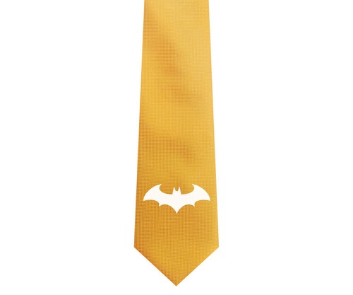 Cool Batman Men Woven Skinny Groom 2.5" Party Tie Necktie Cufflink Cuff Link - Picture 21 of 29