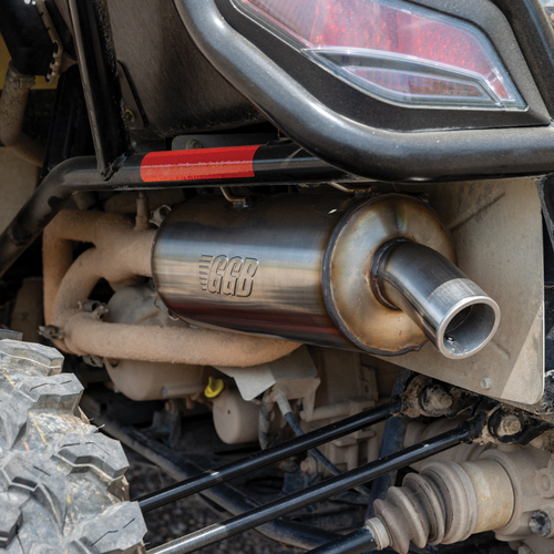 GGB Exhaust Trail Muffler For 2015-2019 Arctic Cat Wildcat X 1000 - Picture 6 of 8