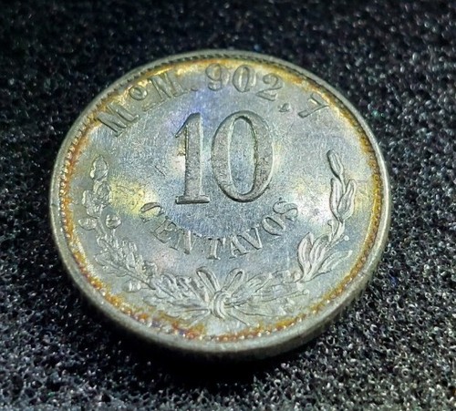 1894-Mo M Mexico 10 Centavos - Picture 7 of 8