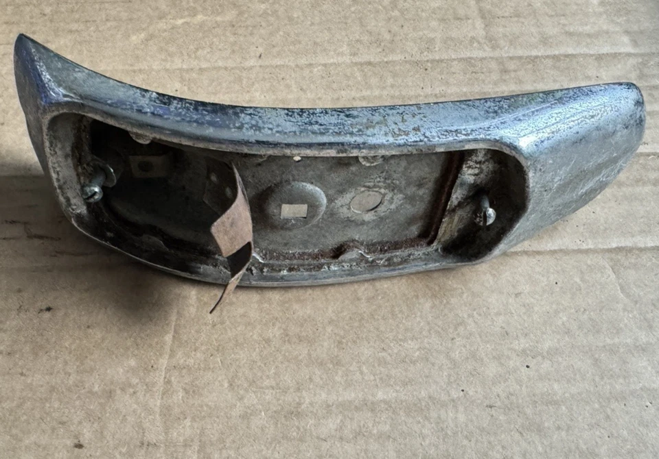 Indicador dianteiro esquerdo cromado SWF para Opel Olympia Rekord final dos anos 1950 - Imagem 3 de 4