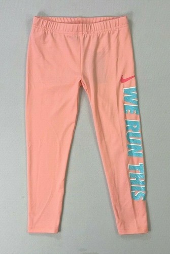 Little Girl's Nike "We Run This" Leggings Pants Size 6