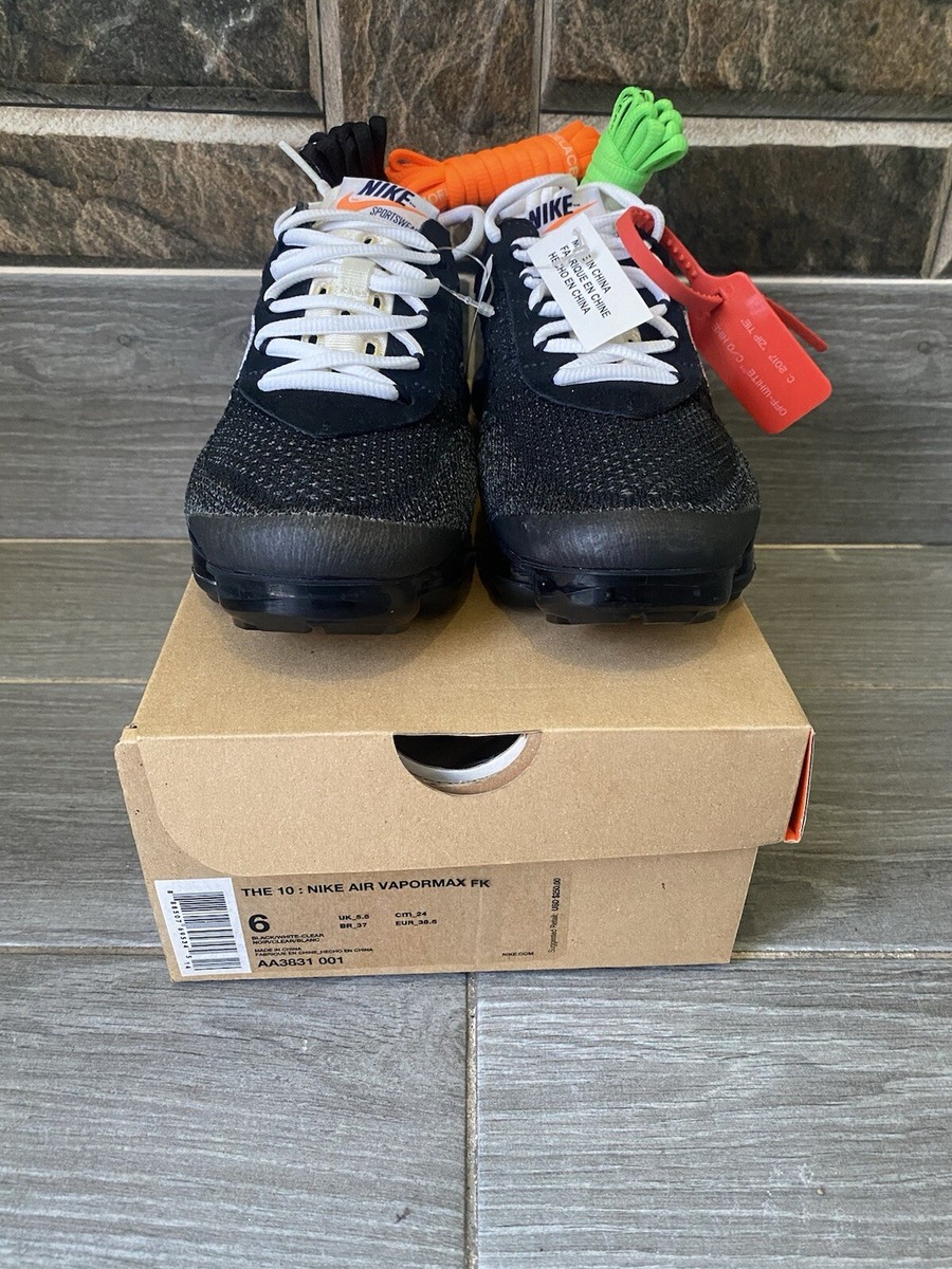 Size 6 - Off-White x Nike Air VaporMax The Ten for sale online | eBay
