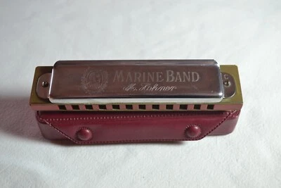 HARMONICA HOHNER MARINE BAND 364/24 REF MS 64 M GERMANY - Photo 1/4