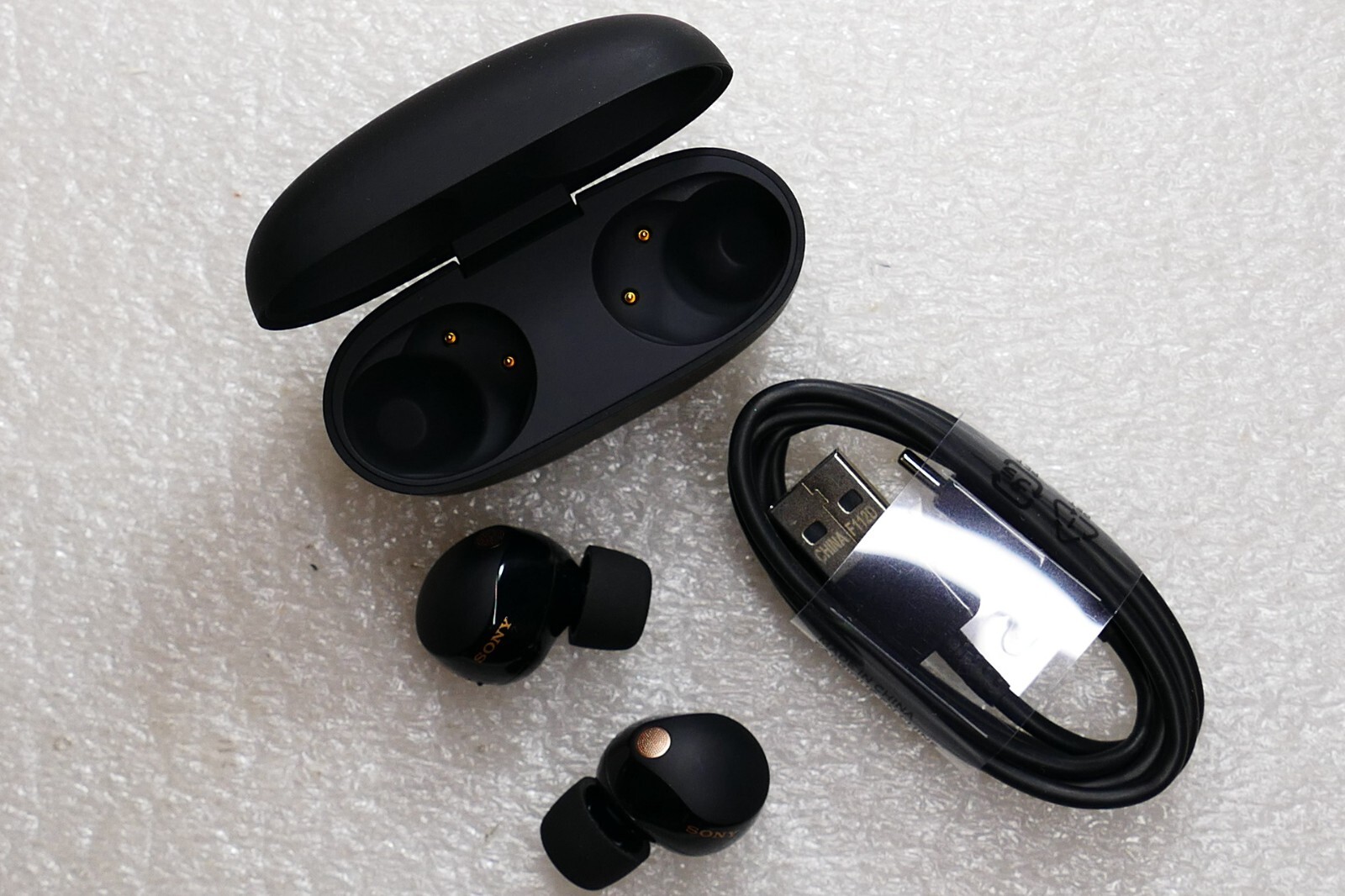 Sony WF1000XM5/B NoiseCanceling True Wireless InEar Headphones