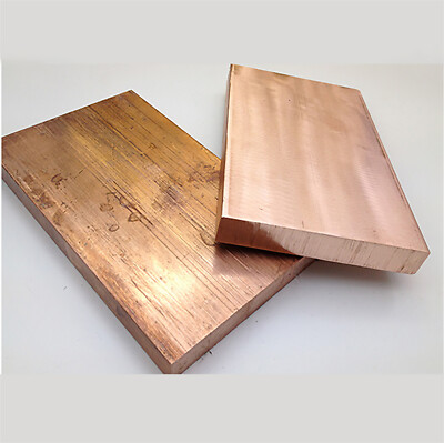 Produktbild von BULINO Kupferblechdicke 3,5 Mm Reines Kupferblech, T2-Kupferplatte 50 × 100 Mm–100 × 200 Mm, Perfekt For Bastel- Und Heimprojekte, 3,5 × 100 × 150 Mm( 3.5x150x150mm