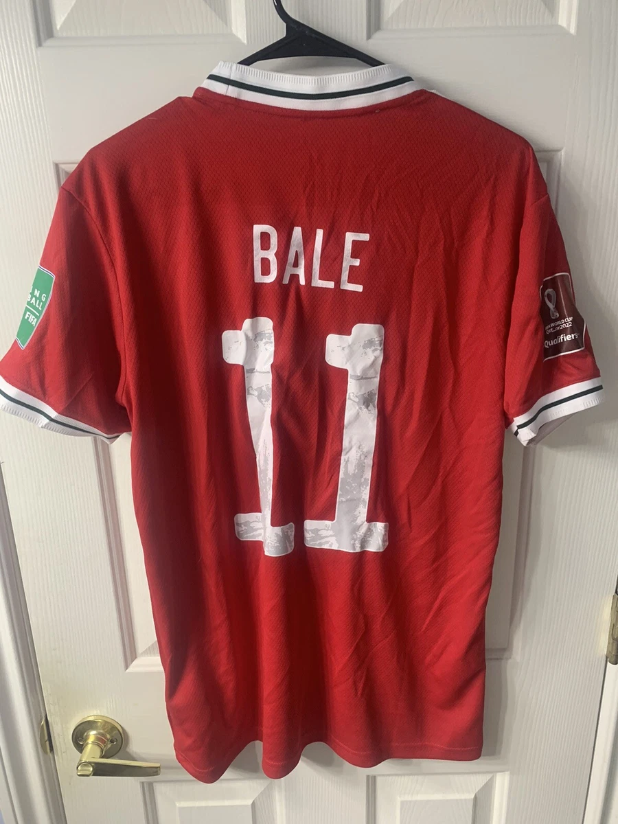 Gareth Bale #11 Mens LARGE Wales Home Jersey 2022 | eBay