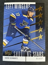 2019-20 Jaden Schwartz Left Wingers Shooting Stars - Upper Deck Hockey #SSL-7