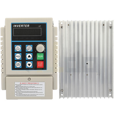 Variable Frequency Driver Interver  VFD Single to 3 Phase Output 1HP 220V 0.75KW