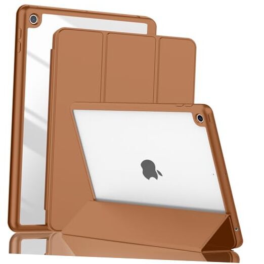 Durable Brown iPad 9th & 8th Gen Case for 10.2 Inch 2020-2021 Models-image
