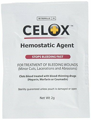 Celox Granular Hemostat Blood Clotting Crystals 3 Count for sale online