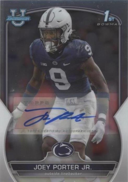 2022 Bowman University Chrome Joey Porter Jr. #79 - 1 of 2