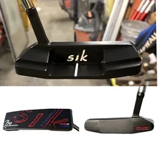 SIK Pro C Kinematics ELITE BLACK 34” USA Themed Putter Golf🔥 Original Grip!