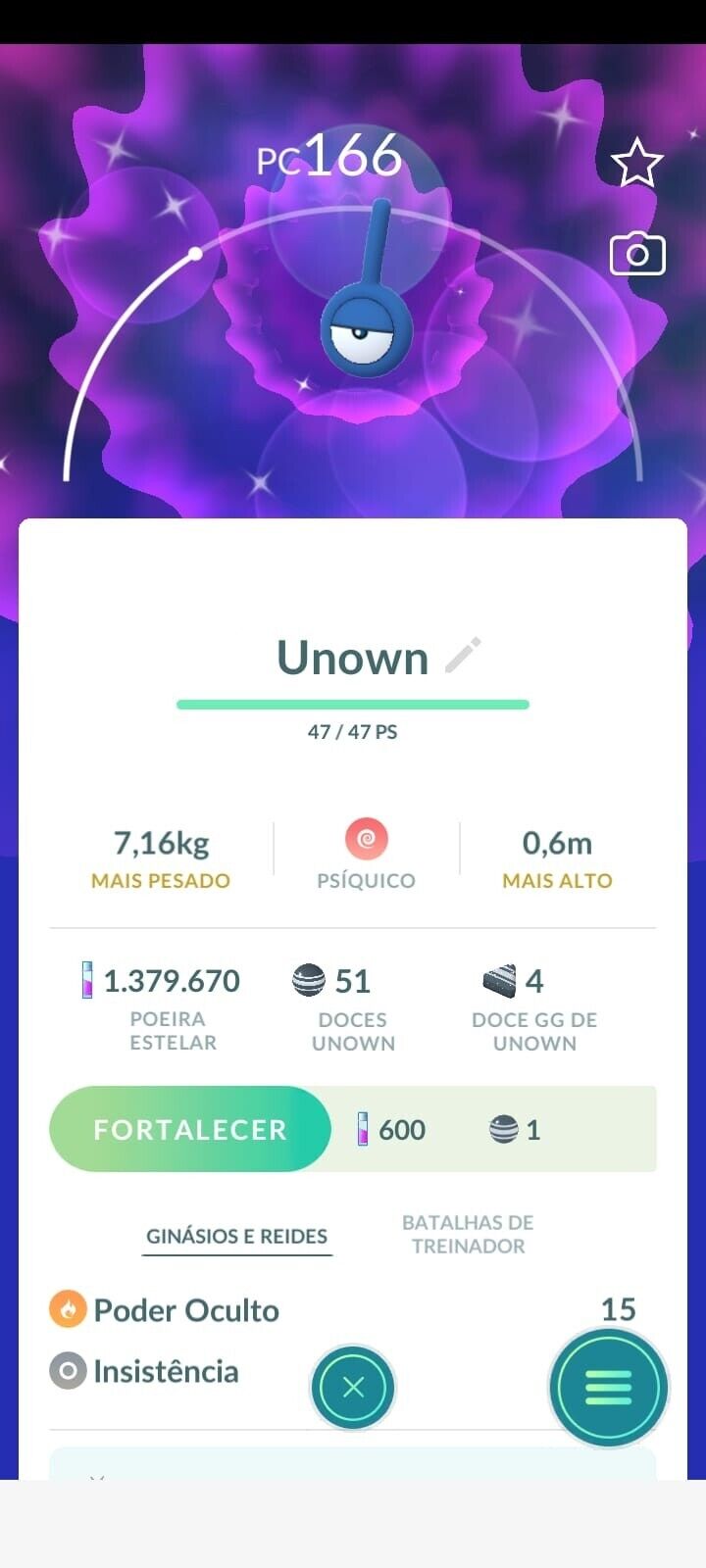 ✨Unown ! Shiny pokemon GO✨ LIMITED PROMOTION