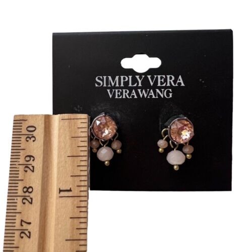SIMPLY VERA BY VERA WANG WOMEN'S STUD EARRINGS - Picture 2 of 5