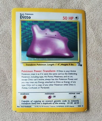 Fossil Lightly Played (Excellent) Collectable Card Games & Accessories