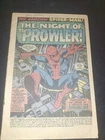The Amazing Spider-Man #78 - The Night Of The Prowler!  November 1969. Coverless