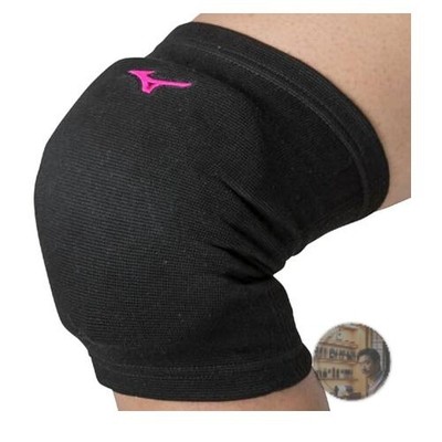Mizuno Volleyball Knee Support V2MYA002 Black/Magenta Unisex Pad M/L New
