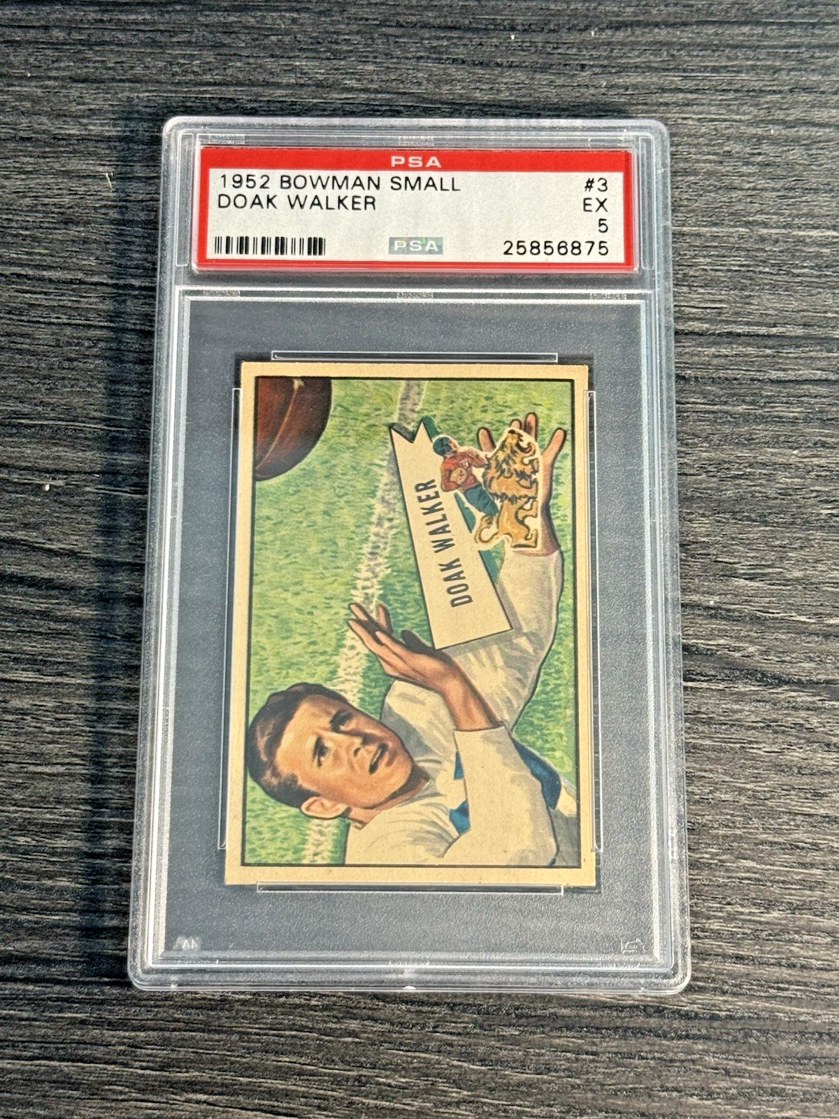 Doak Walker - 1952 Bowman Small - PSA 5