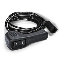 Warn 83665, One Winch Remote 12 ft Long Cord Wired Warn Winches Black Rubber