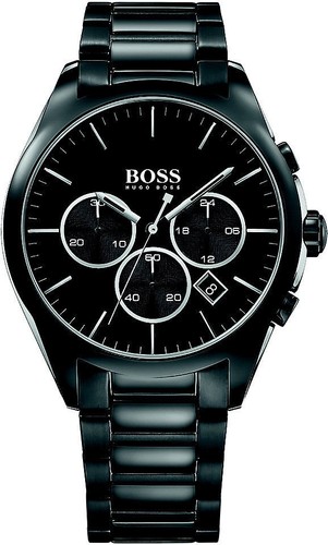 Reloj Hombre Hugo Boss Cronógrafo Ónix Negro Acero Inoxidable 1513365 - Imagen 1 de 2