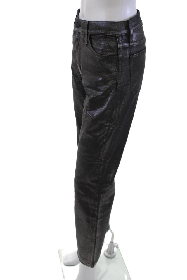 Jeans Joes Feminino Bootcut Cropped Preto Tamanho 26 - Imagem 2 de 4