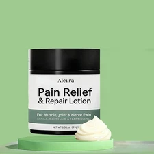 Alcura Pain Relief& Repair Lotion,Neuropathy Lotion with Arnica,3.5FLOZ