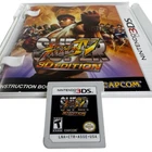 Super Street Fighter IV 3D Edition (Nintendo 3DS, 2011) Complete
