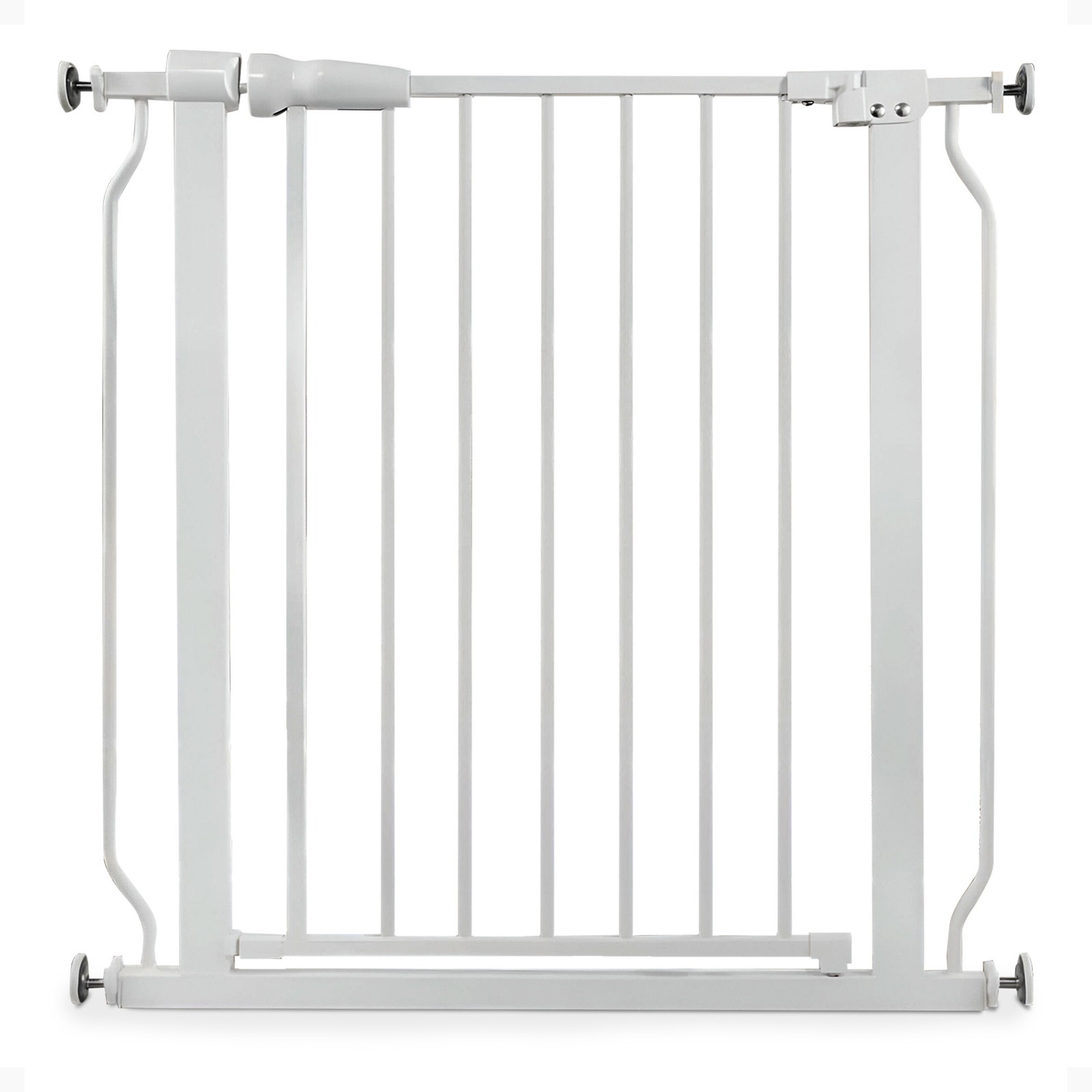 BalanceFrom Walk-Thru Safety Gate for Baby and Pets, White (Open Box)