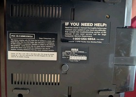 Sega Genesis 2 /32 X Lot. Controllers, Cords 3 Games Tested Golf NFL Moto Cross