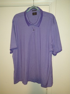 Greg Norman For Tasso Elba Luxury Performance Polo Shirt Men's sz XXL