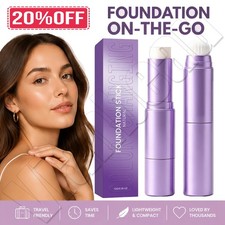 Facelove Foundation Stick, Changing Foundation Stick, 2-in-1 Waterproof Long
