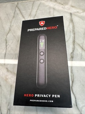 Prepared Hero Privacy Pen Hidden Camera Detector Anti Spy GPS Tracker Free Ship