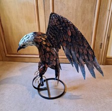 Metal Eagle Home Garden Ornament Statue 70cm Tall New 