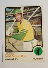 1973 Topps - High Number Angel Mangual #625
