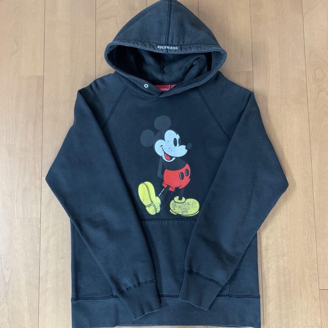 激レア美品　SUPREME x Mickey　ディズニー　パーカー　M Supreme Men M Mickey Mouse Hoodie Disney Iconic Streetwear Rare