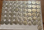 Kennedy Half Dollar Lot (55) 1965–1969 40% Silver Coins Ungraded AU