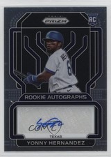 2022 Panini Prizm Rookie Auto Yonny Hernandez #RA-YH Auto 2r3