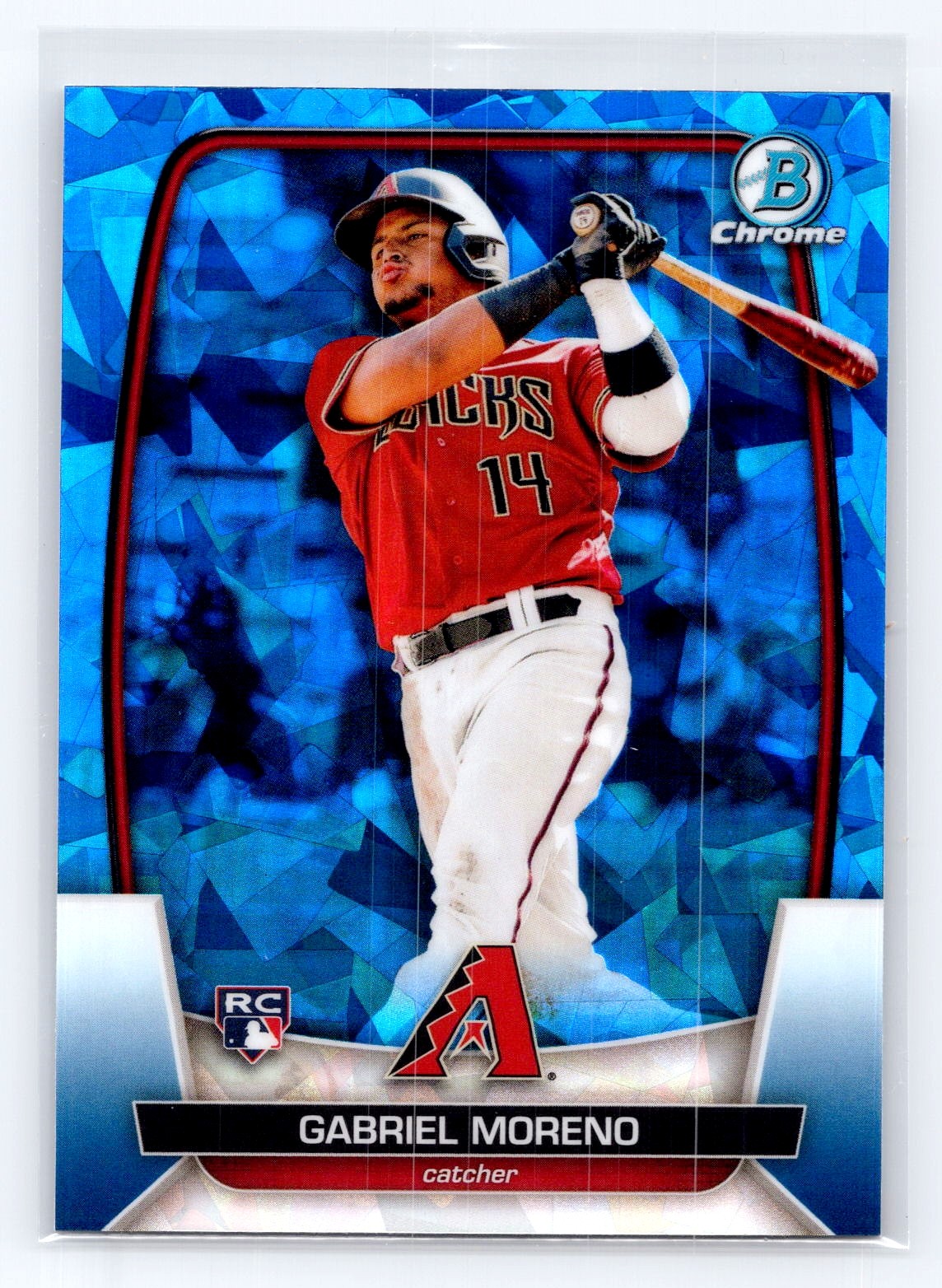 2023 Topps Chrome Update #USC36 Gabriel Moreno Green #/99 SN,RC